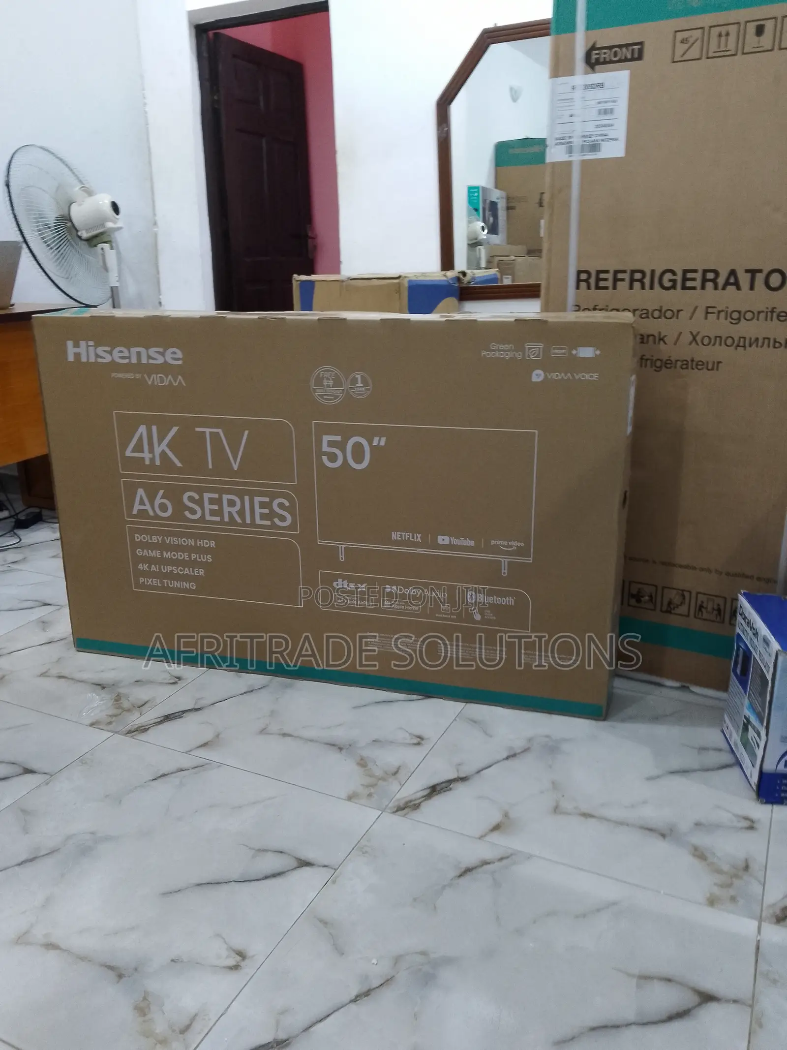 50 Inches Hisense Smart TV- Clean View Images
