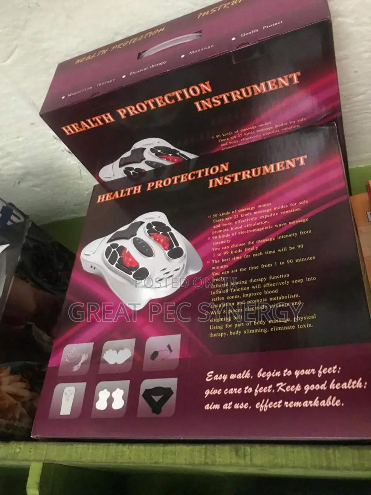 Health Protection Instrument - Foot Massager.