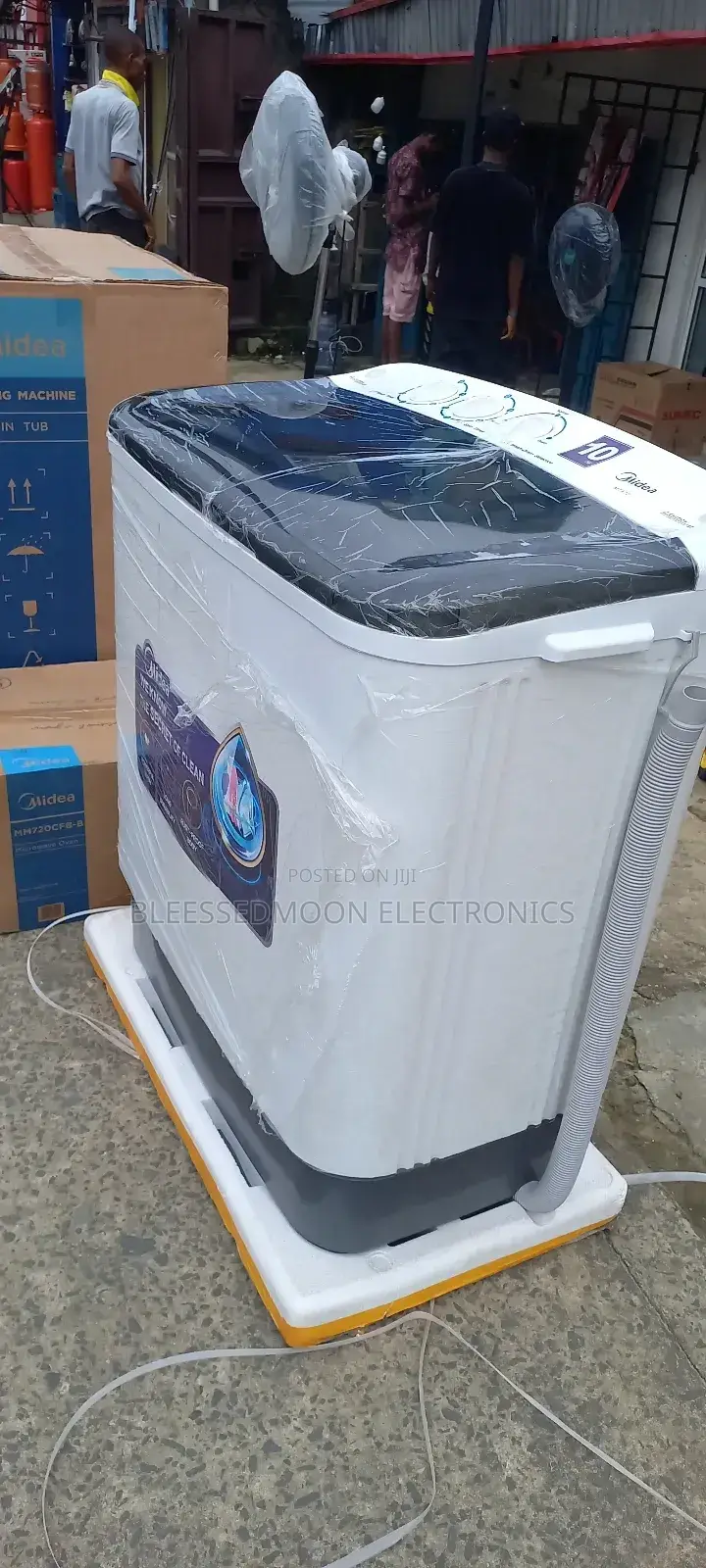 Midea Heavy Duty Manual Washing Machine 10kg Full Cooper