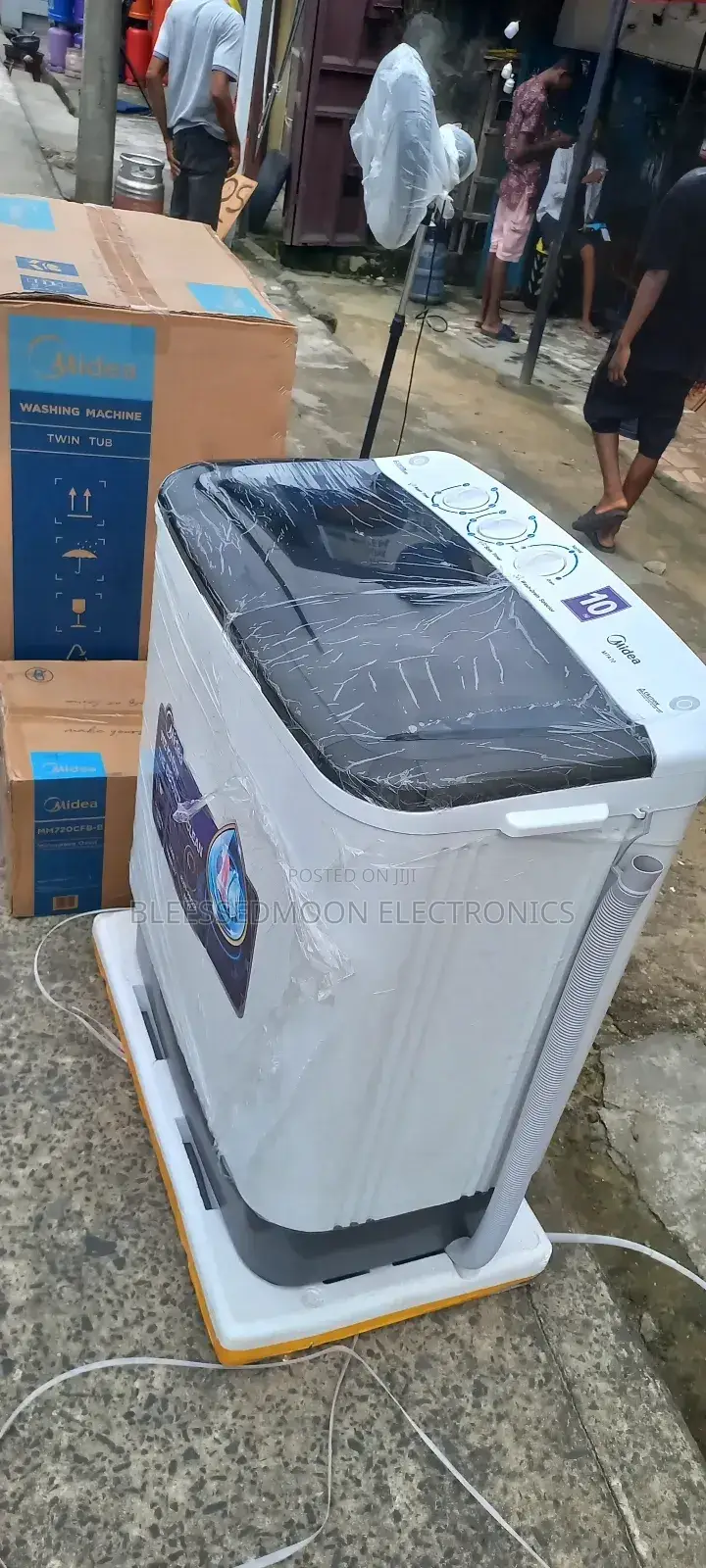 Midea Heavy Duty Manual Washing Machine 10kg Full Cooper