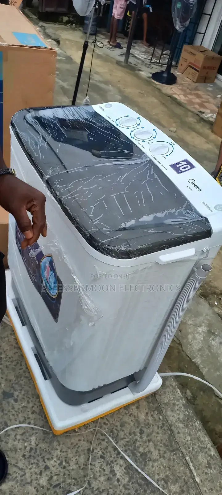 Midea Heavy Duty Manual Washing Machine 10kg Full Cooper