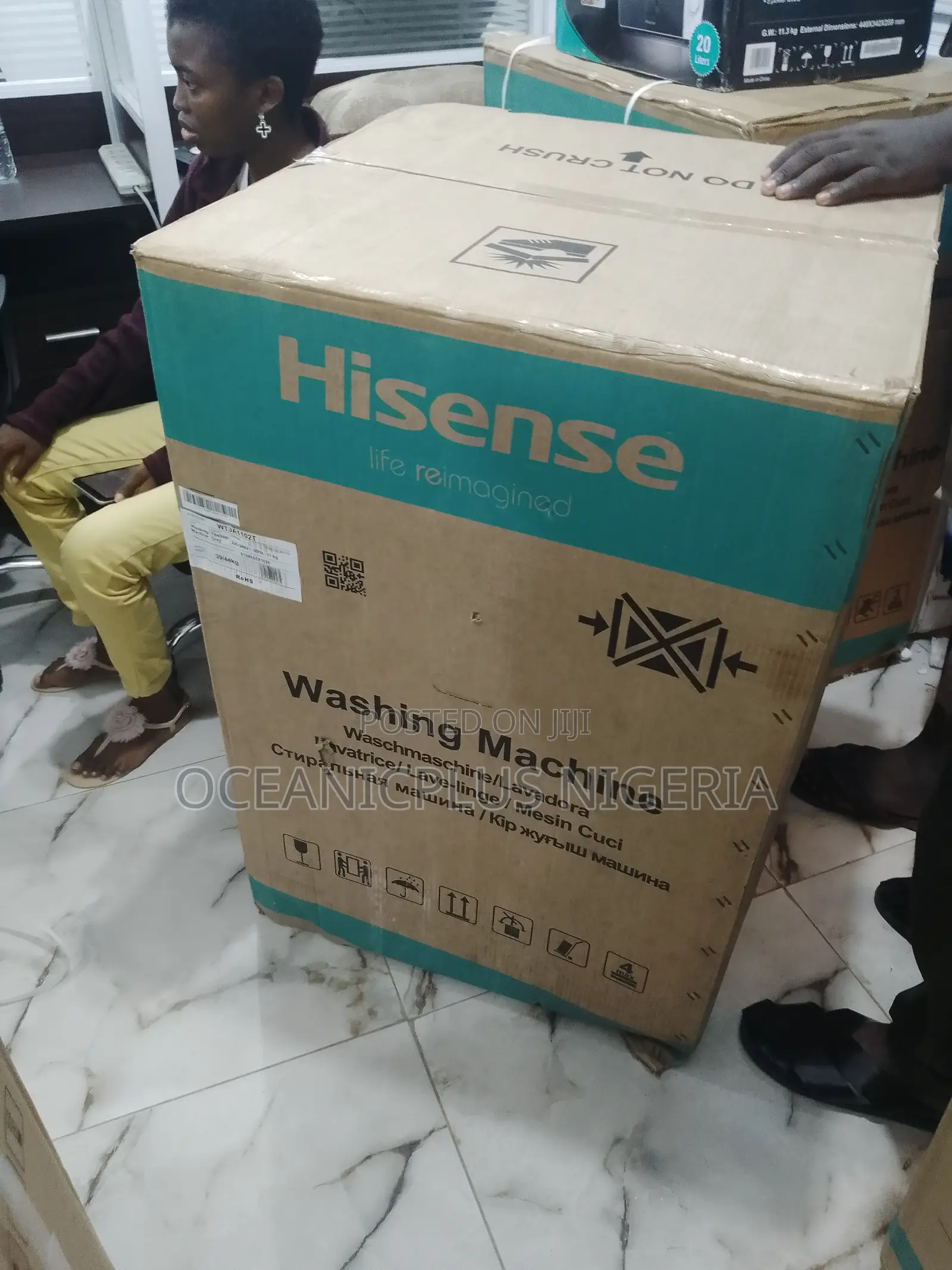 Highly Recommended 10.5kg Hisense Automatic Washing Machine
