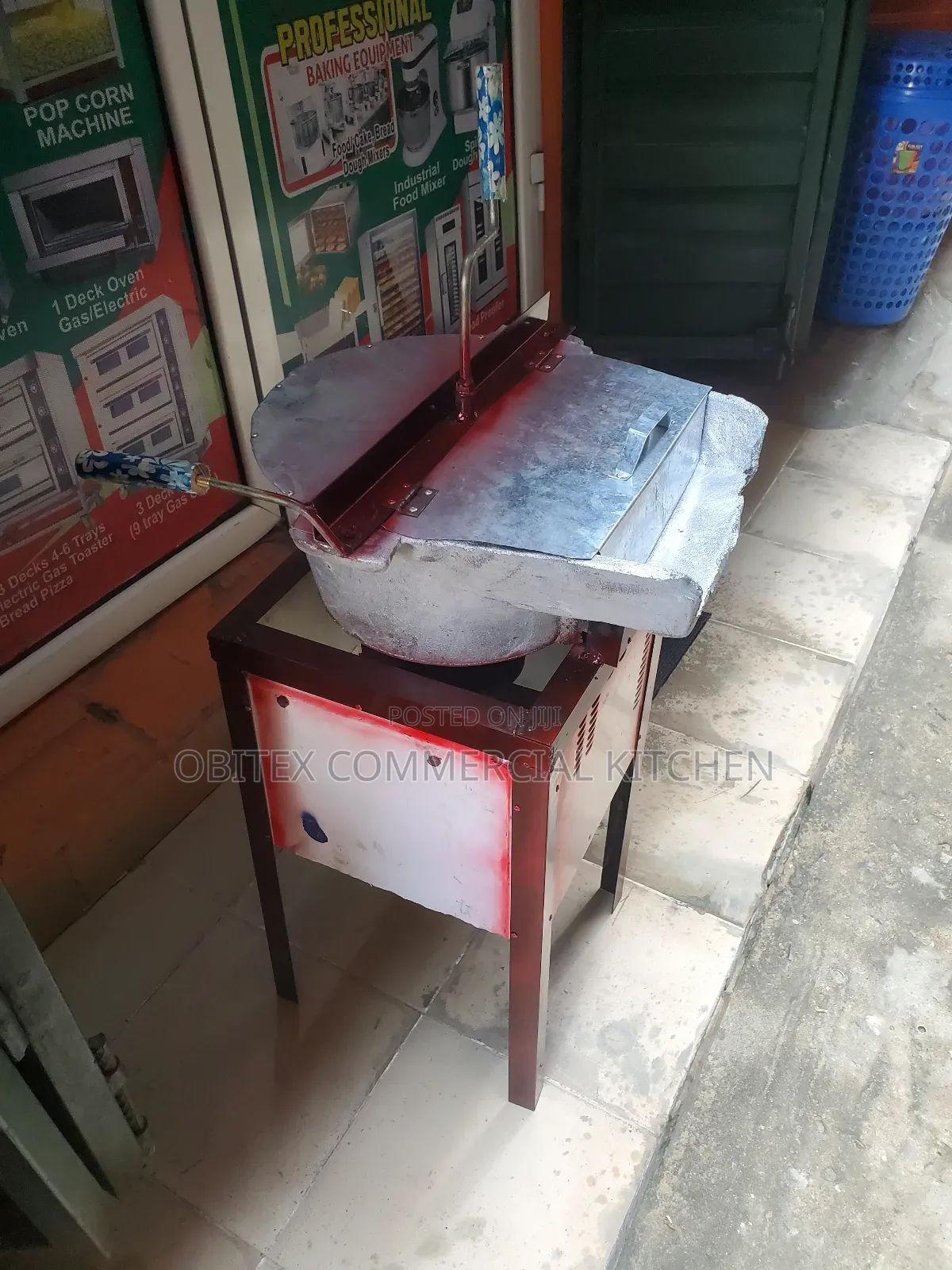 Locally Made Gas Popcorn Machine Is Now Available for Sale