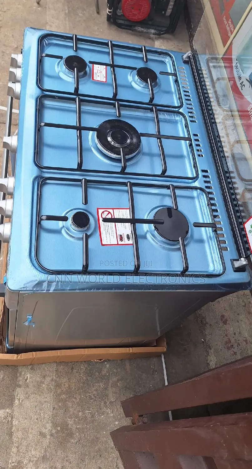 New Maxi 90cm Automatic 5 Burners All Gas Oven Blue Flame