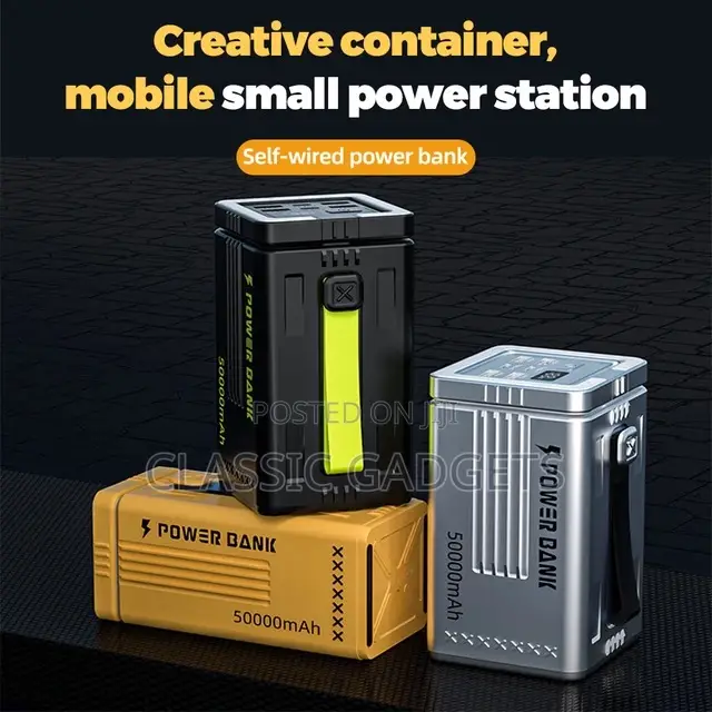 Faxite 50000mah Multifunctional Portable 100w Power Station