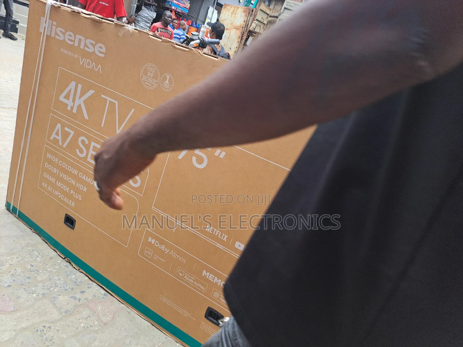 {}{}Hisense 75 Inches Smart Television