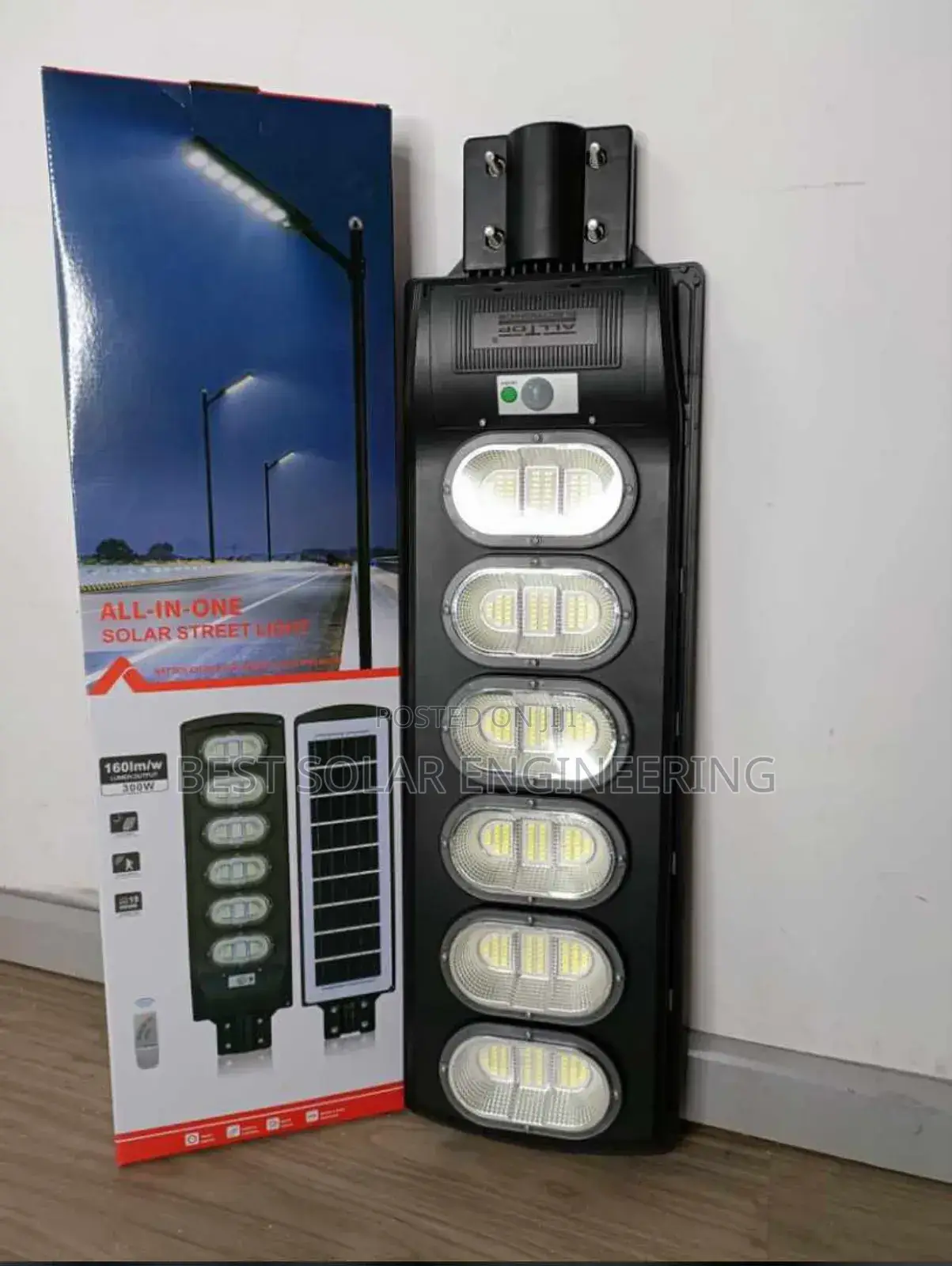 300w Solar Street Light 6eyes