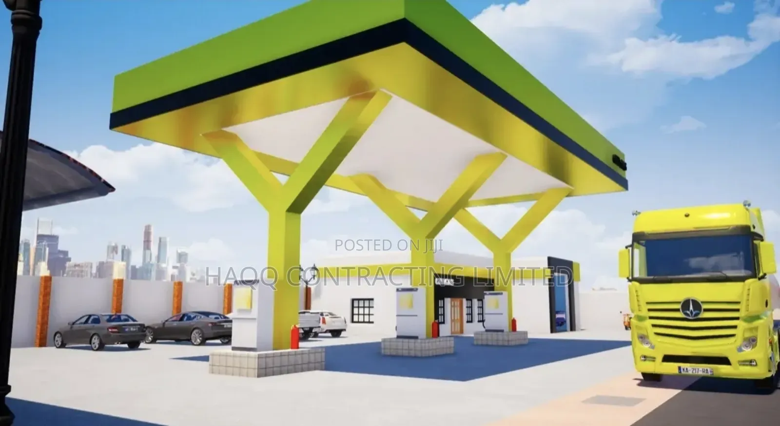 Filling Station Construction/ Civil Works,Fabrication,Piping