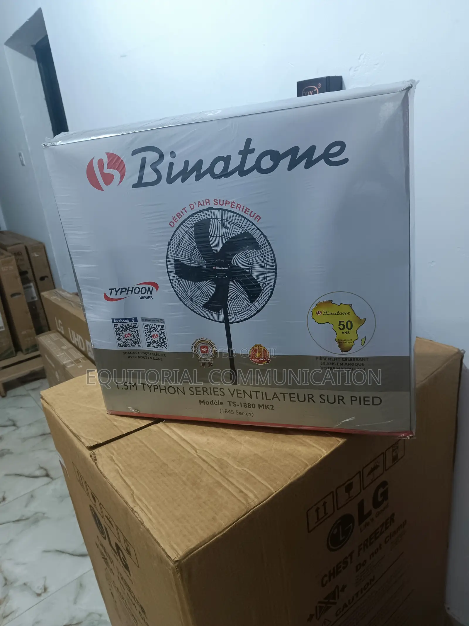 Long-Lasting Binatone 18inches Standing Fan 