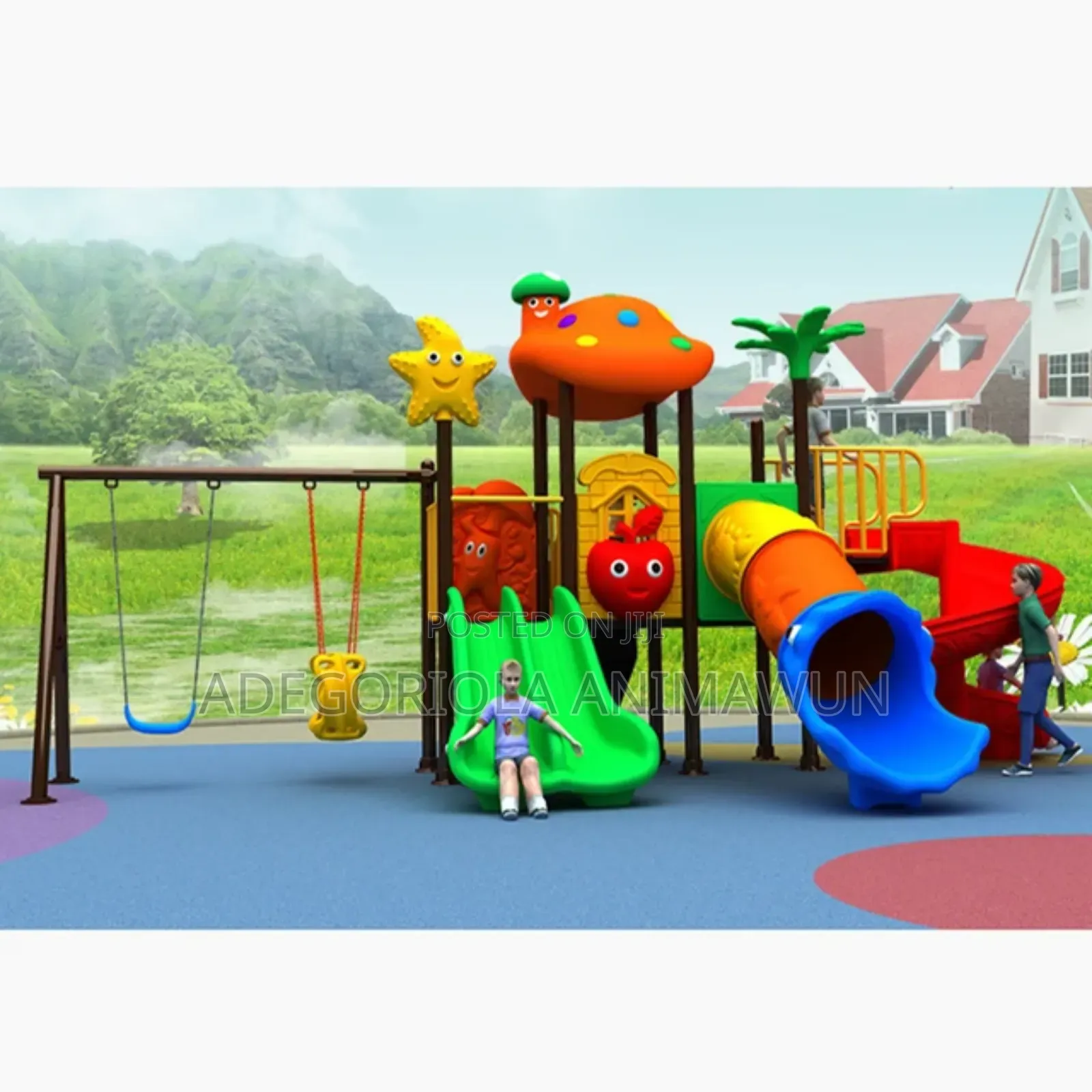 European Giant Swing Set