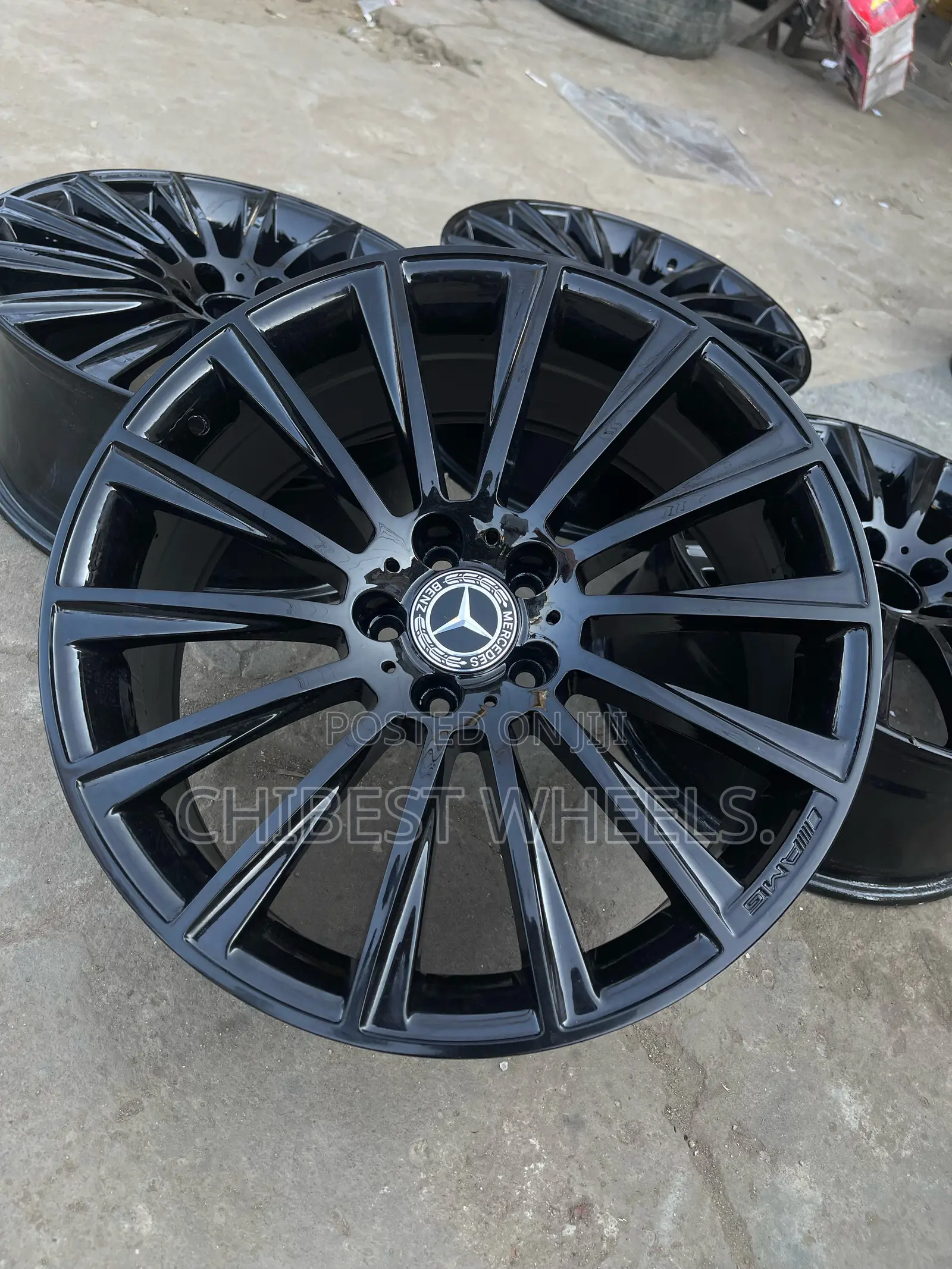 20-Inch Rim Original Mercedes Wheels Engraved AMG Rim