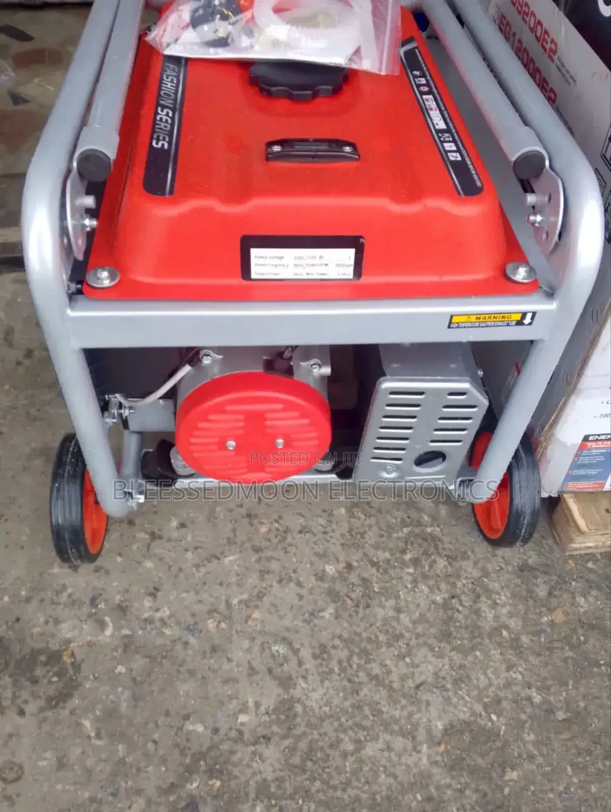 Maxmech Super Cooper Coil Generator 5.5kva for Heavy Duty