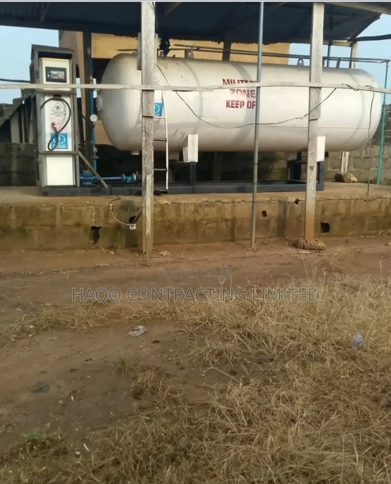 6 5 Tons LPG Tank Installation and Fabrication