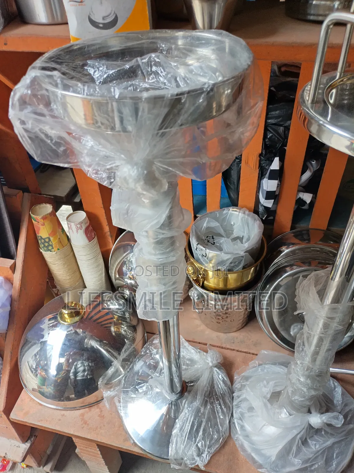 Champagne Bucket Stand and Bucket