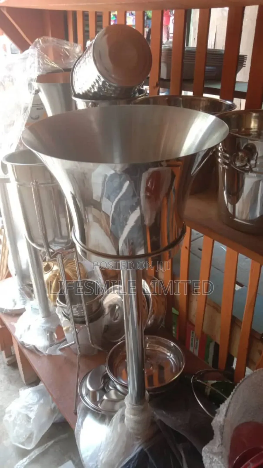 Champagne Bucket Stand and Bucket