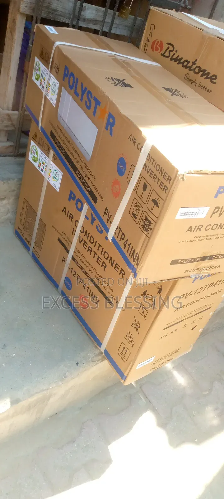 Brand New White Polystar 1.5hp Inverter AC -Pv-12tp41inv