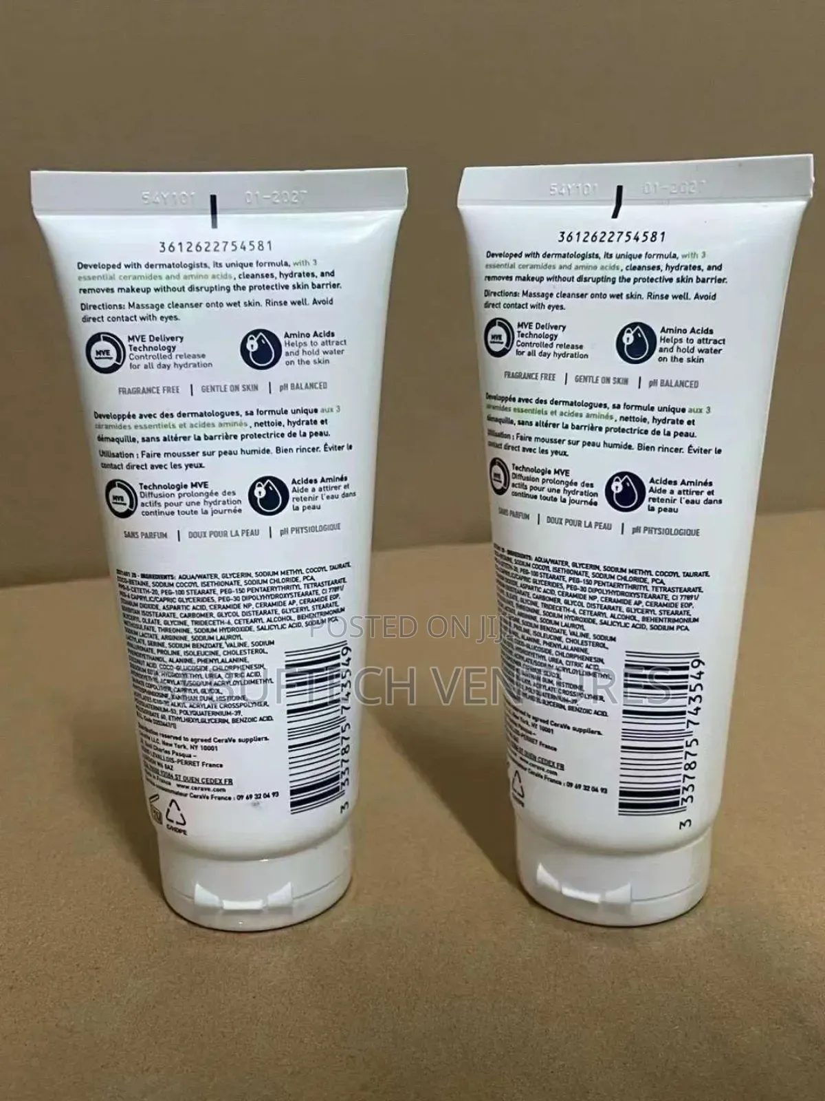 Cerave Hydrating Cream to Foam Cleanser - 100ml