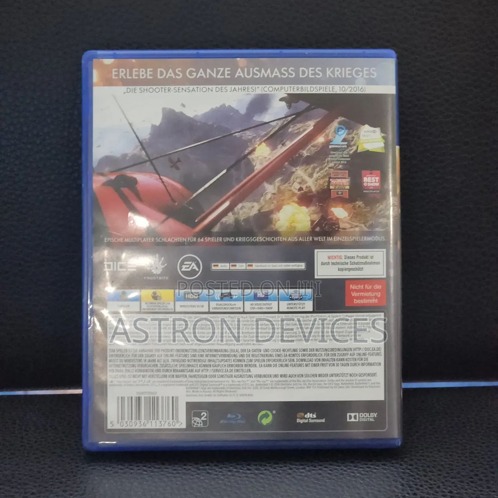 Battlefield 1 Ps4