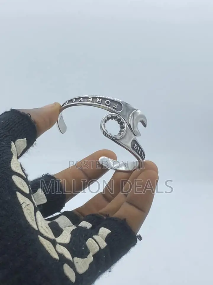 Ski Luxe Men's Link Bracelet Silver