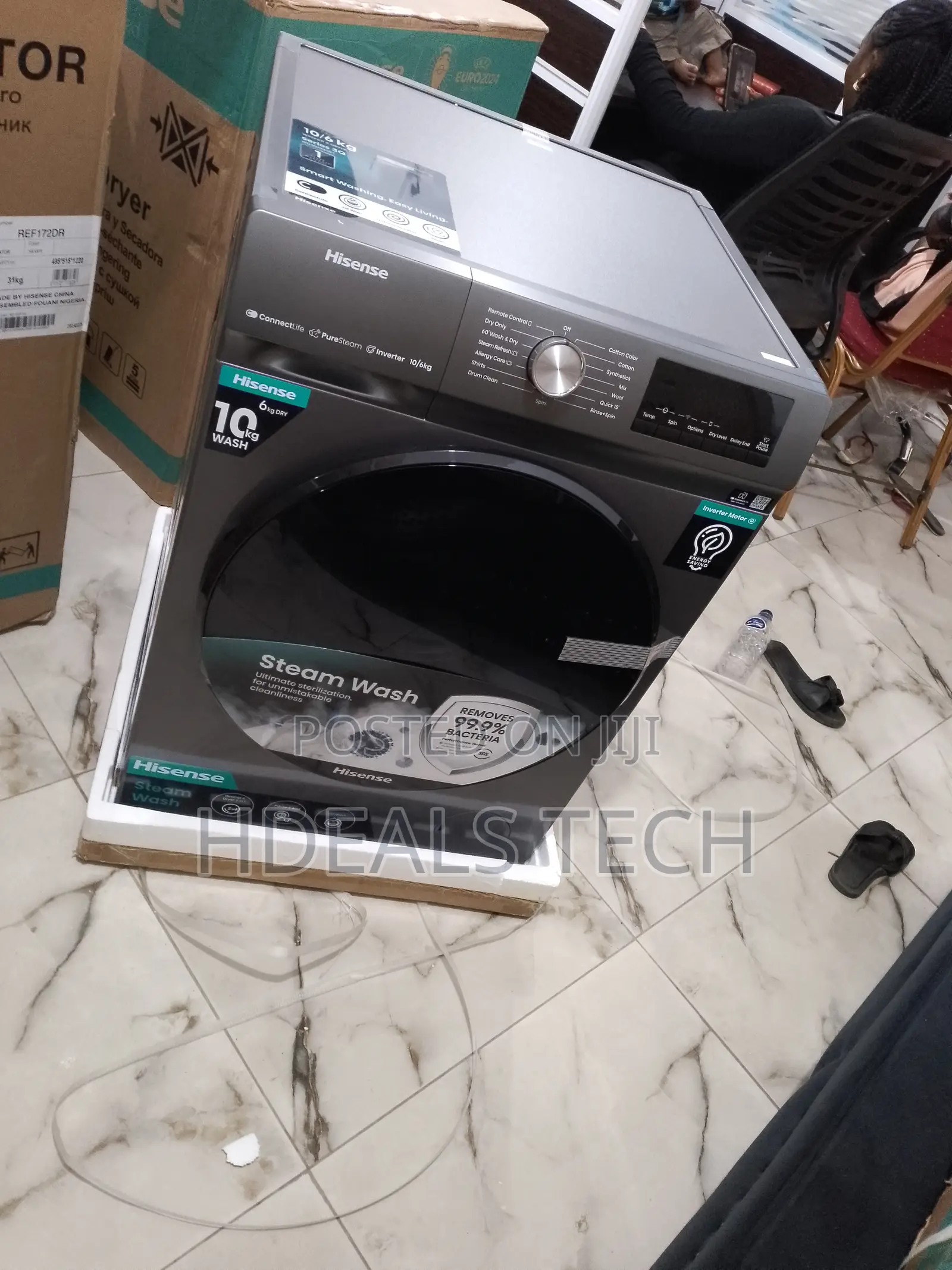 Automatic| Hisense Front Load Washing Machine (10kg)