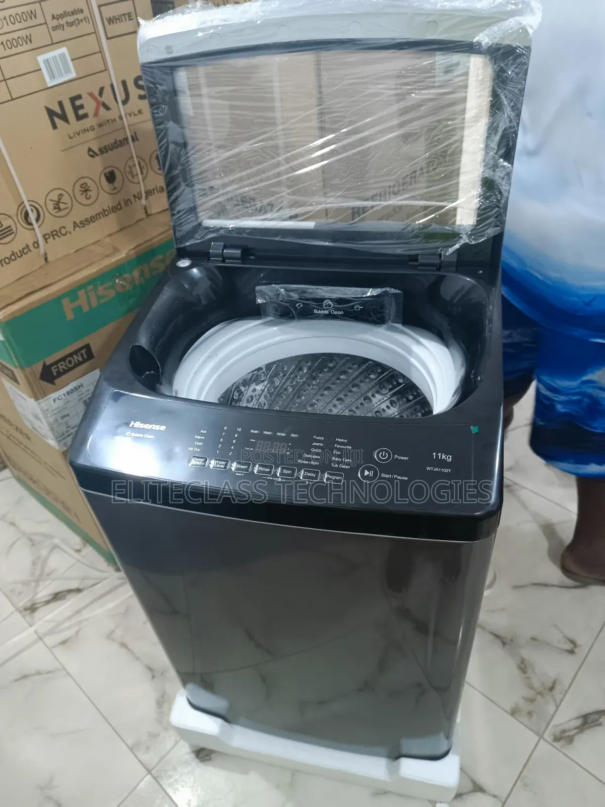 Premium Quality Hisense 11kg Automatic Washing Machine