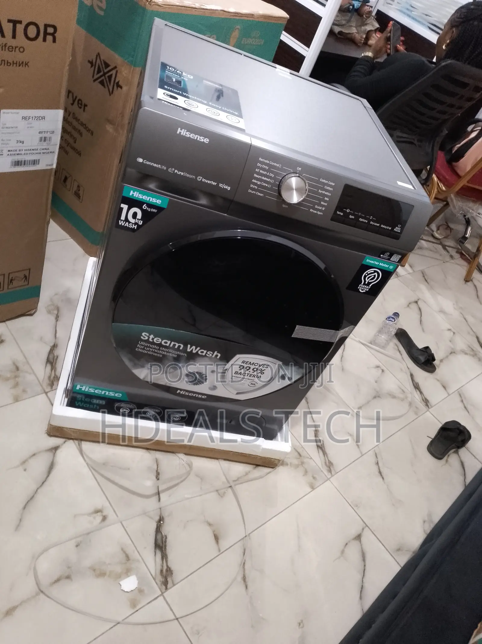 Original Hisense Washing Machines - Wash and Dry 10kg 