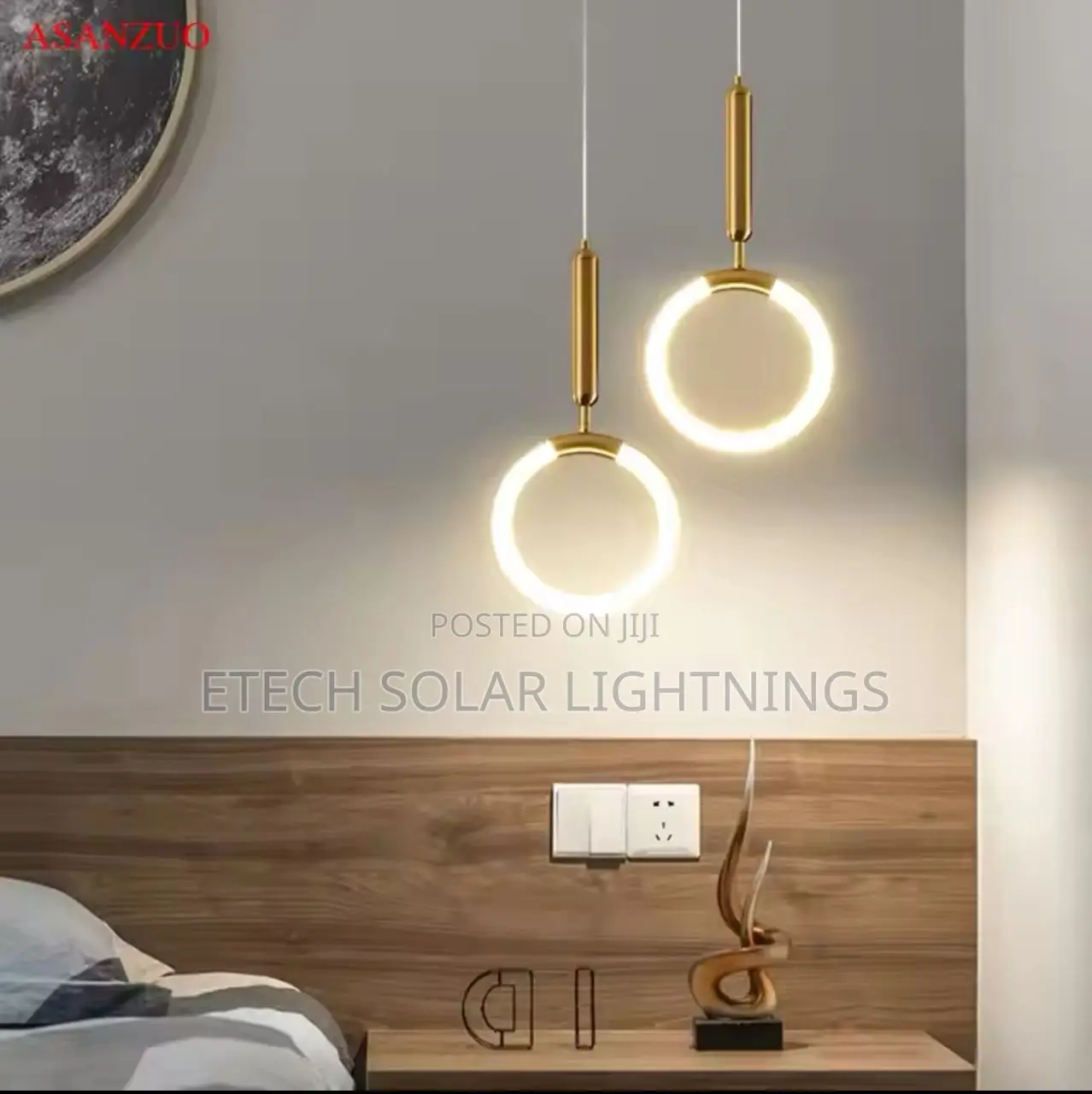 Modern Led Living Room Bedroom Bedside Dropping Light