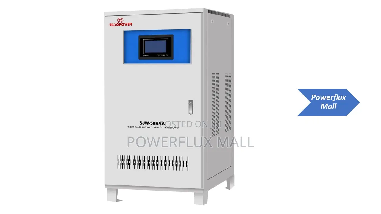 50KVA 3-Phase SJW-SERIES Rilsopower Servo Stabilizer 