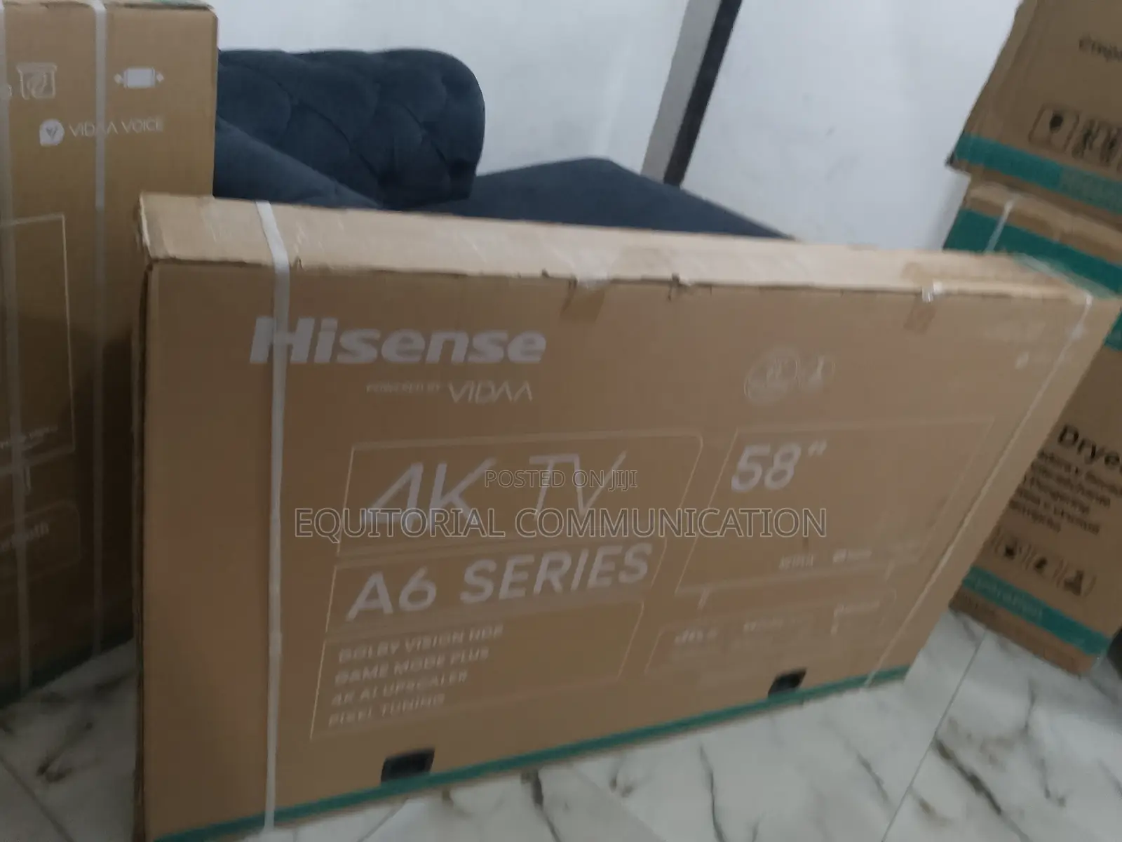 Hisense 58 Inches UHD Smart TV With Free Bracket
