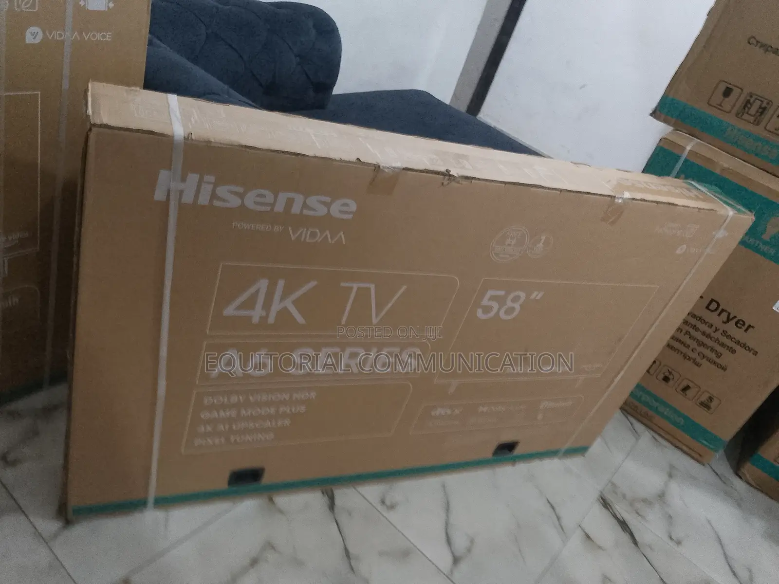 Hisense 58 Inches UHD Smart TV With Free Bracket