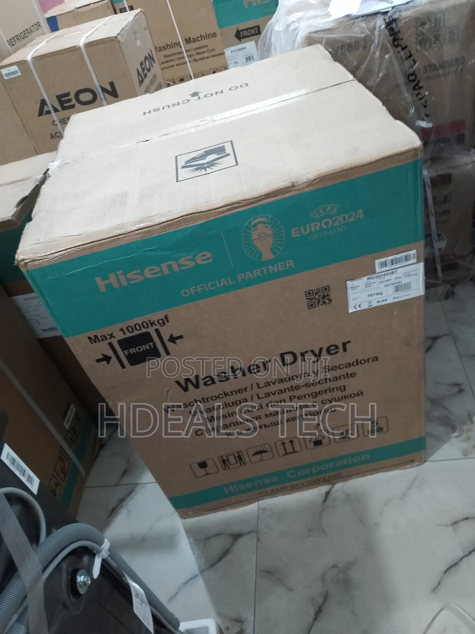 Hisense WM1014T 10/6kg Front Load (Wash Dry) 