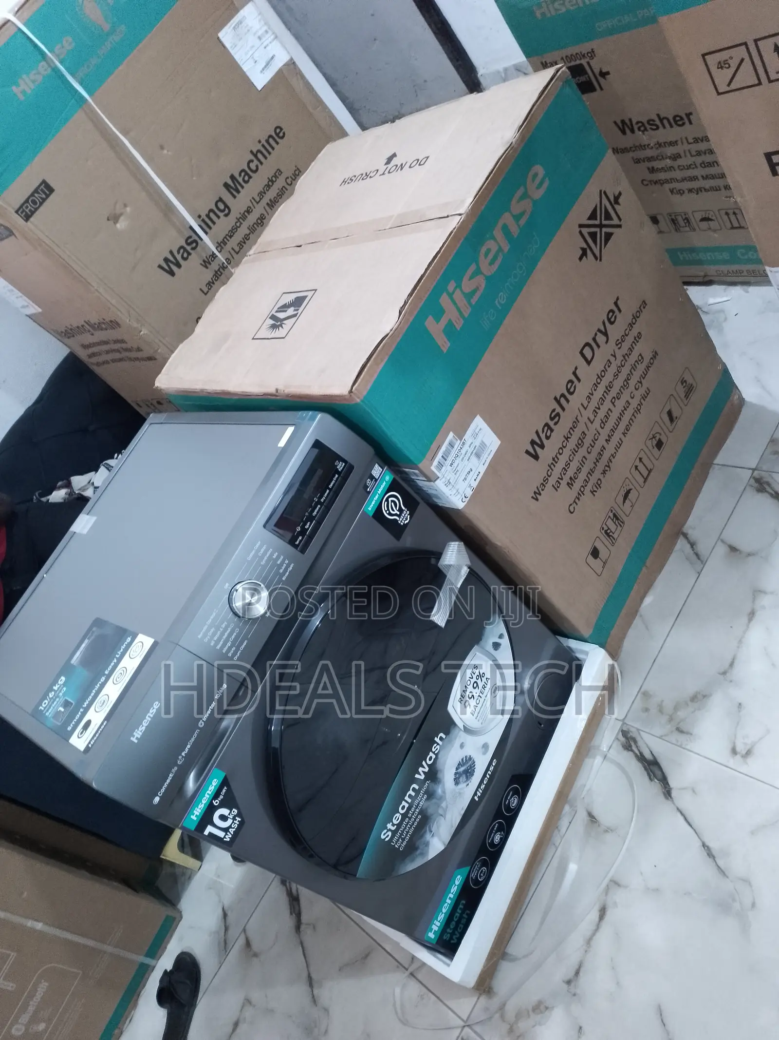 Brand New Hisense 10KG Front-Load Washing Machine