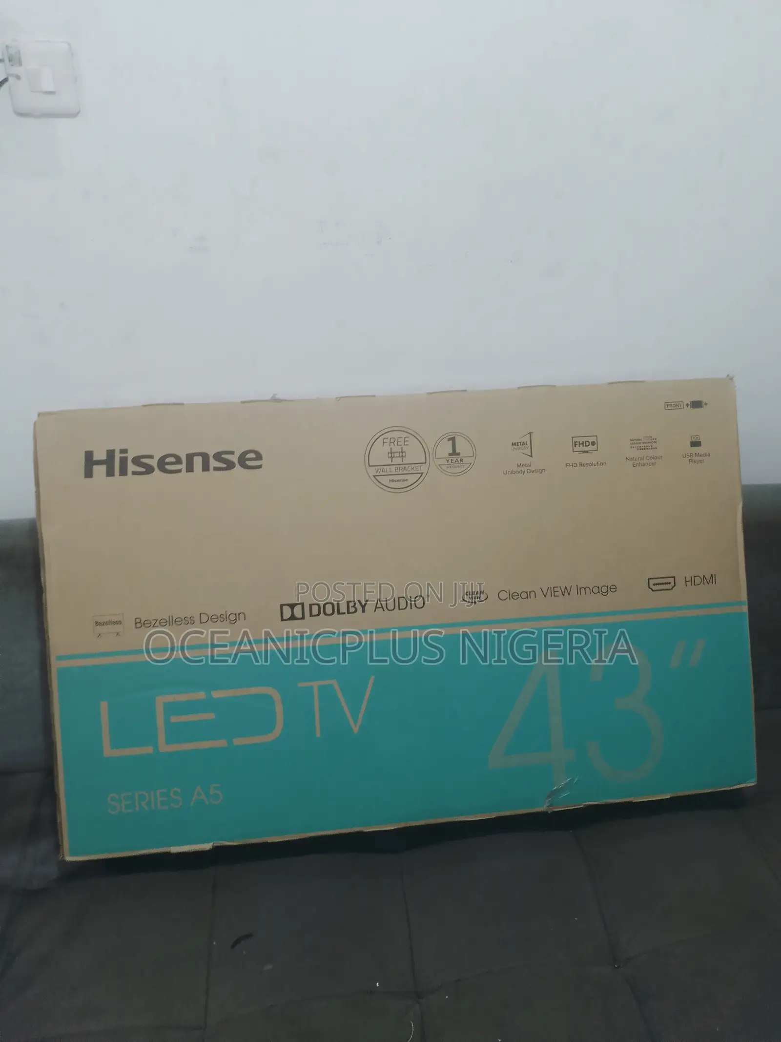 Standard New 43 Inches Hisense LED TV