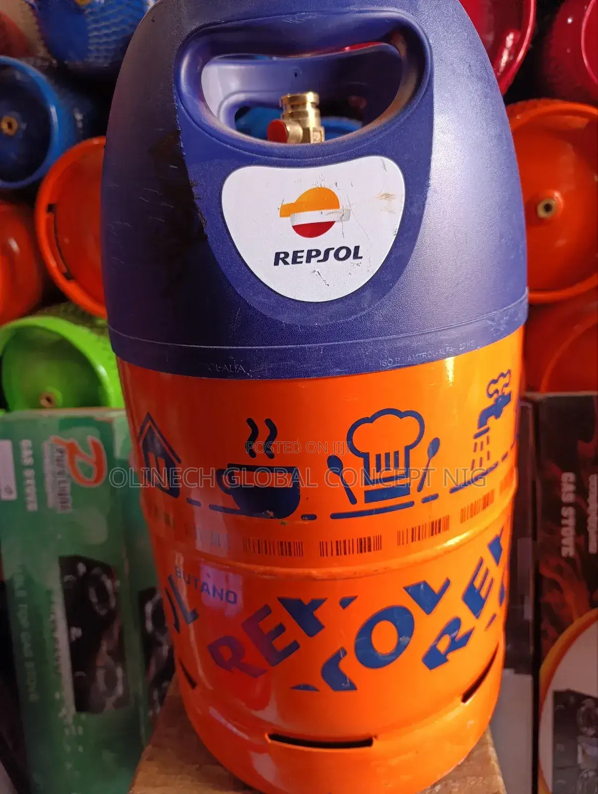 12.5 Kg Repsol Cooking Gas Cylinder