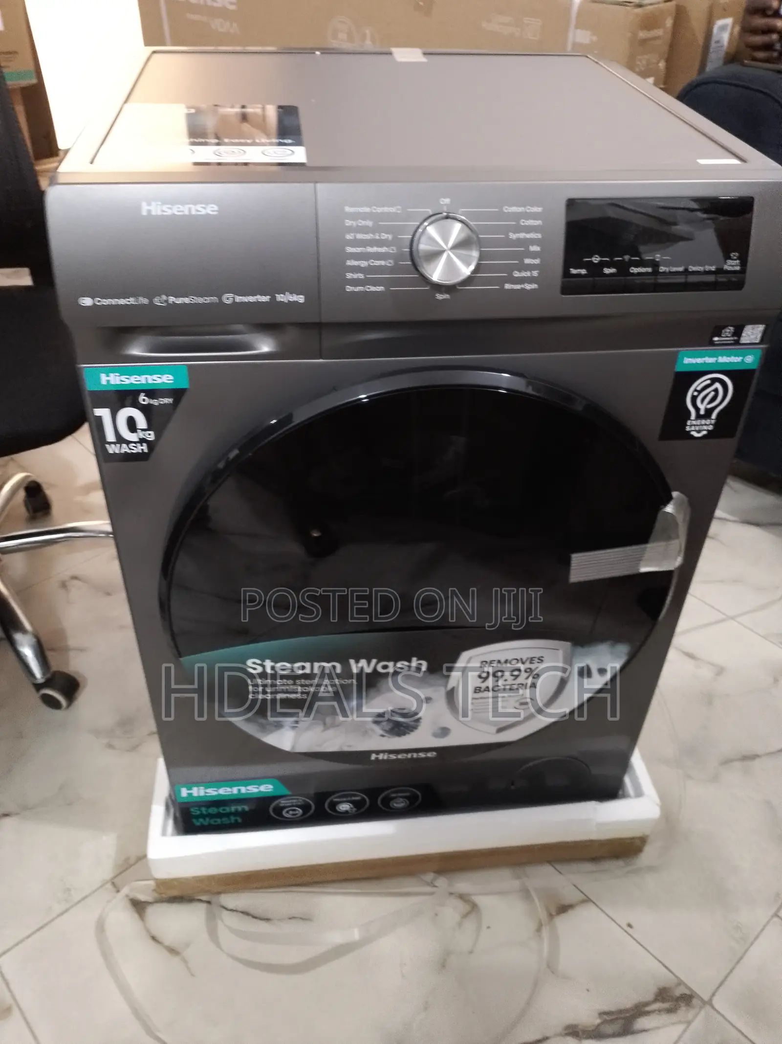 Low Noise Washing Machhine - HISENSE 10KG