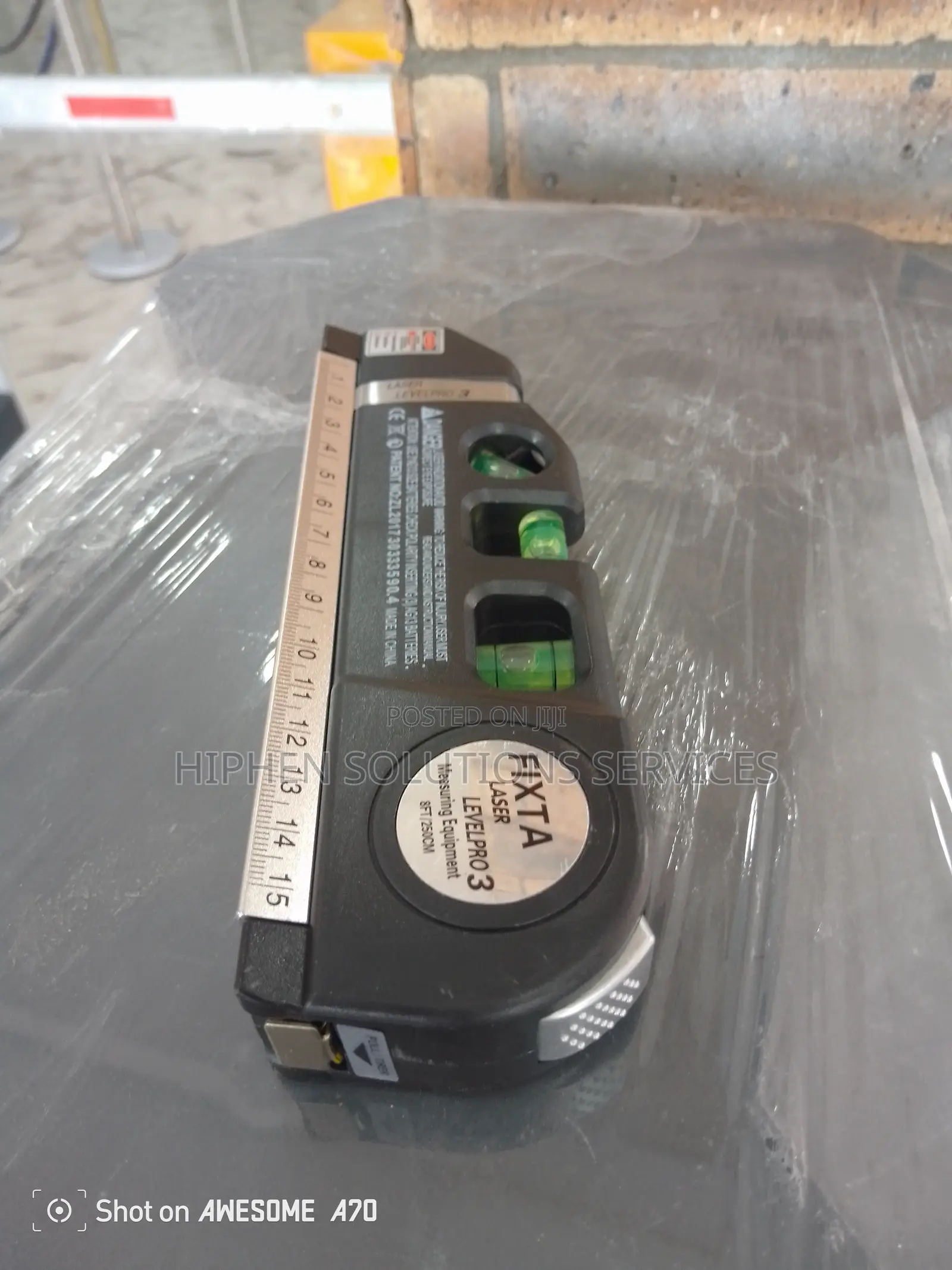 Laser Level Pro3 Horizontal Vertical 8FT 250cm Measuring Tap