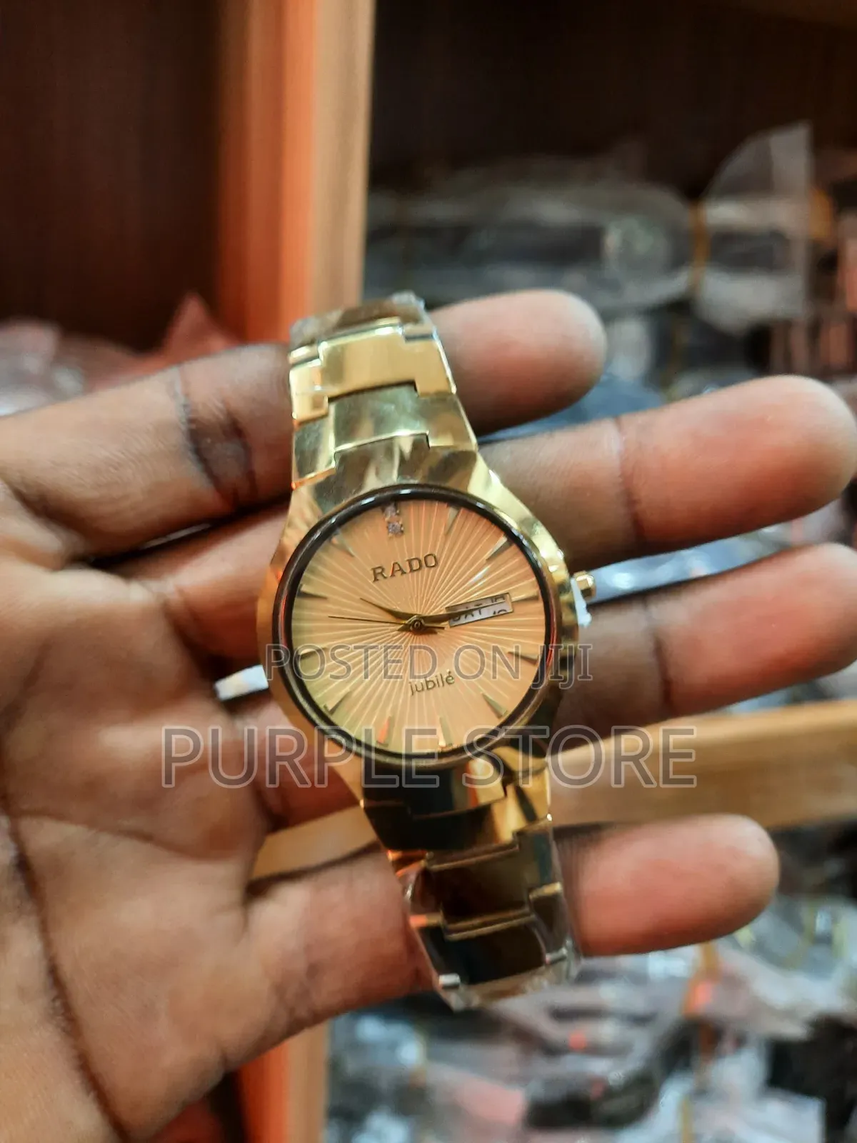 Rado Female Ceramic Gold Wristwatch