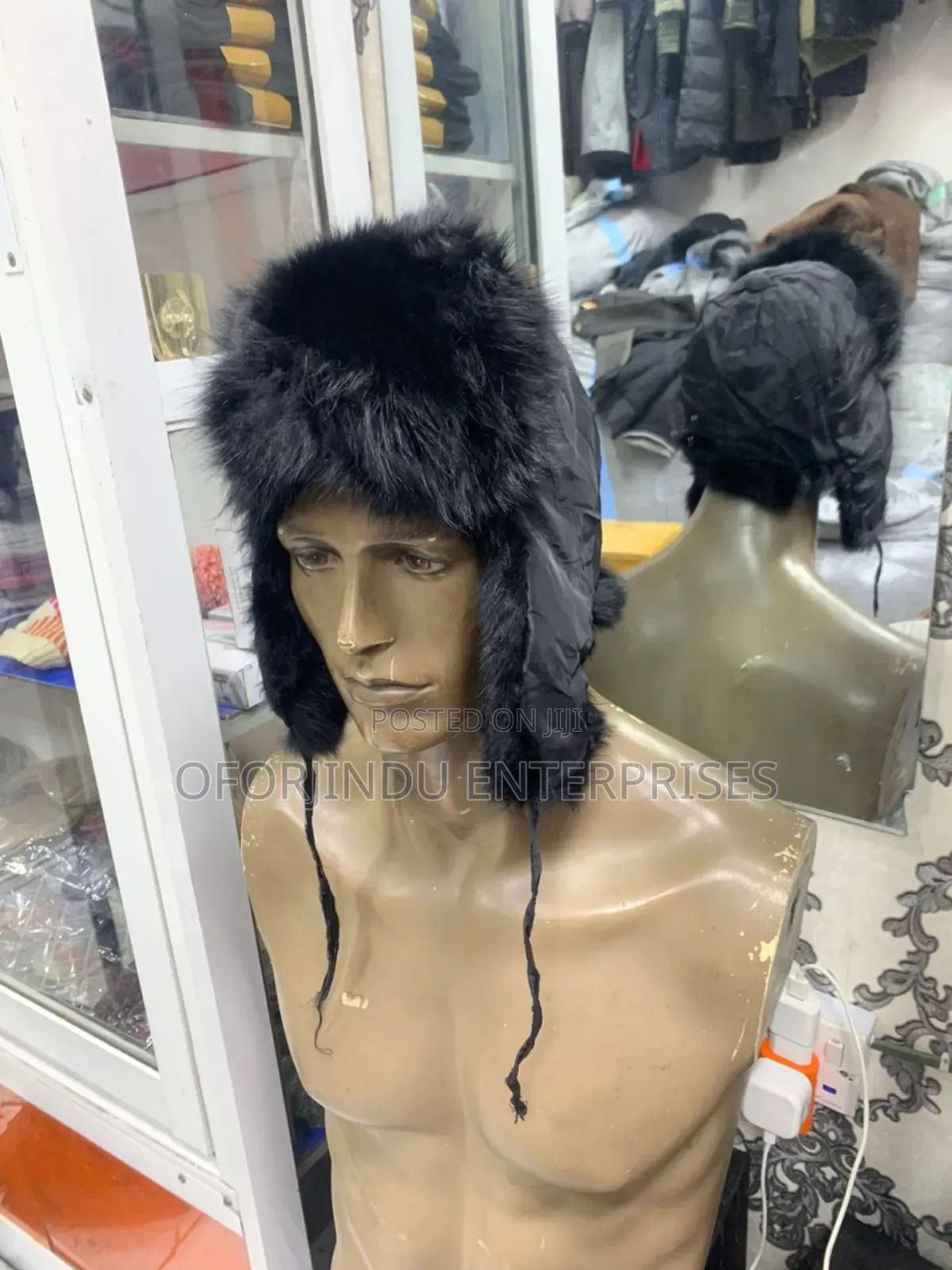 Winter Trapper Hat Foreign Used Original