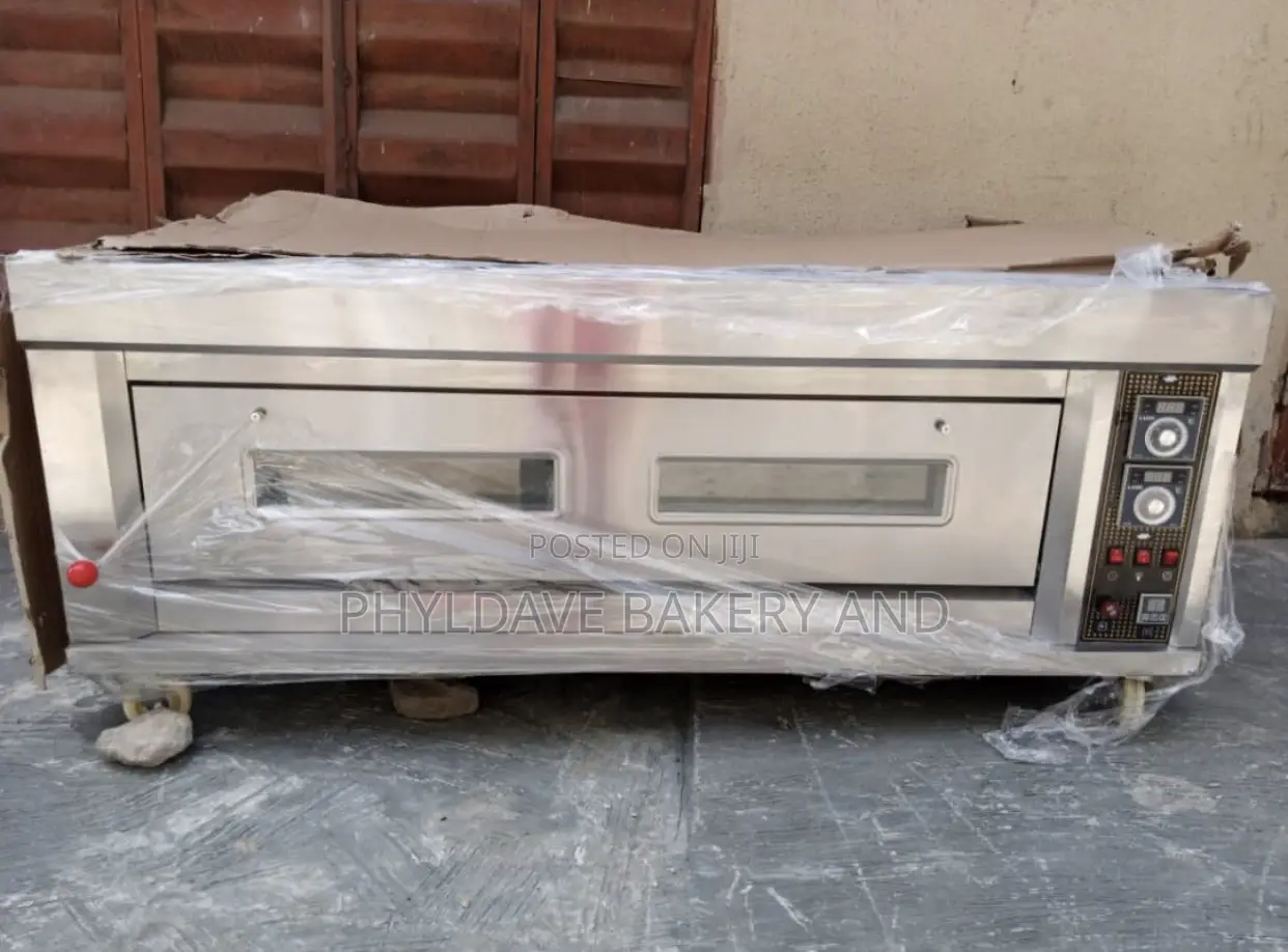 Commercial Low Gas Consumption 1 Deck 3trays Oven