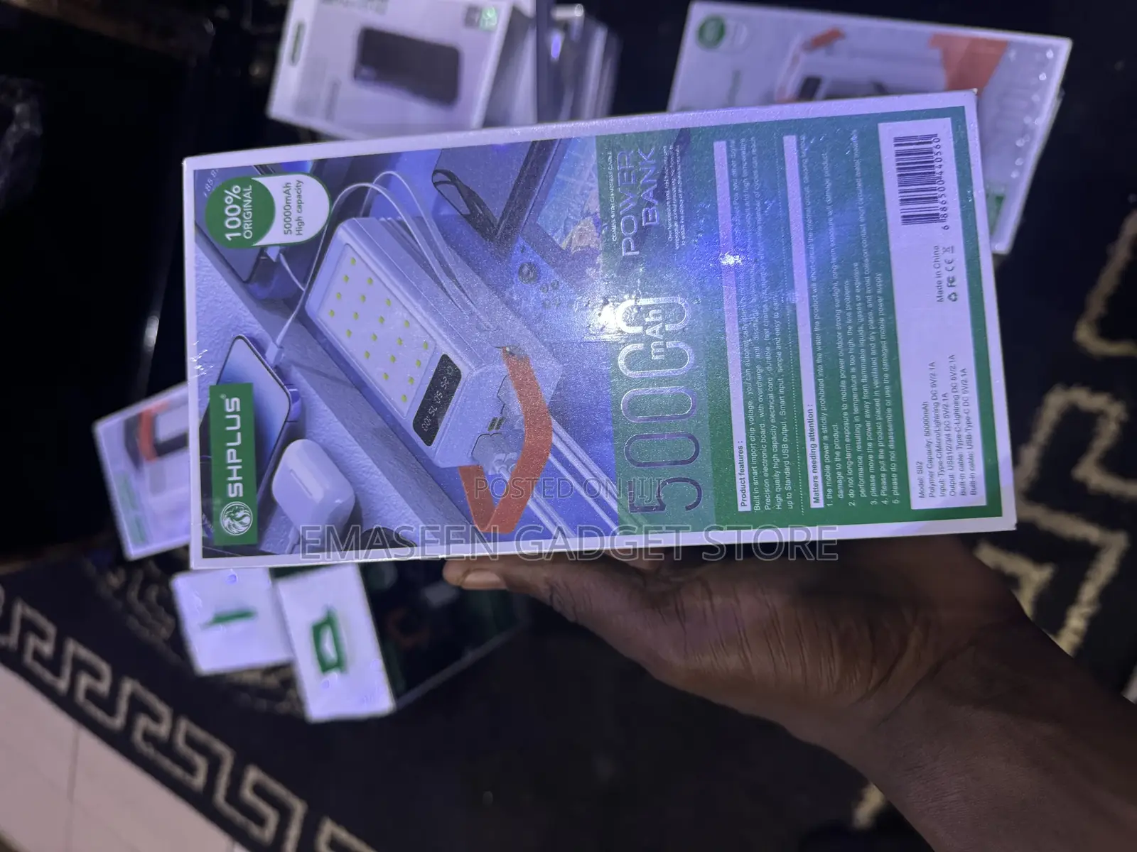 SH Plus 50000mah Powerbank