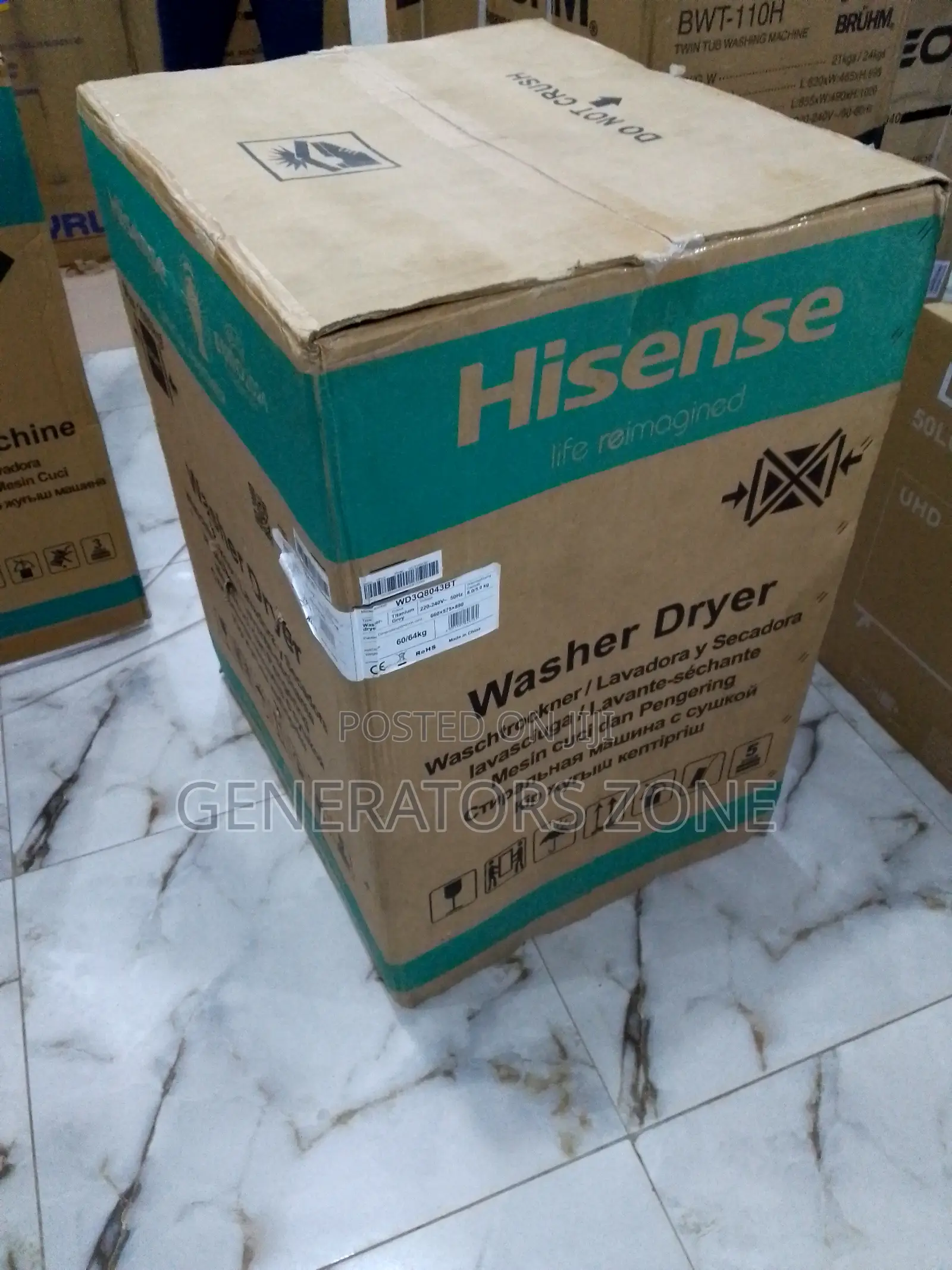 Affordable Hisense Washing and Dry Washing Maching