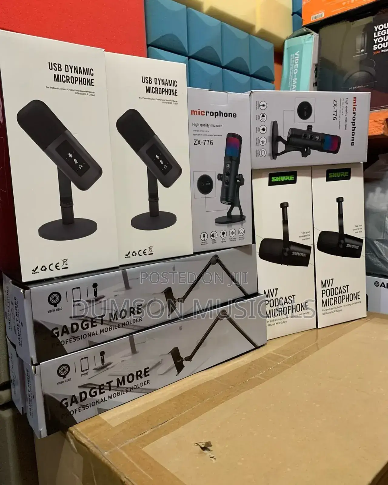 Shure Mv7 Podcast Studio Mic