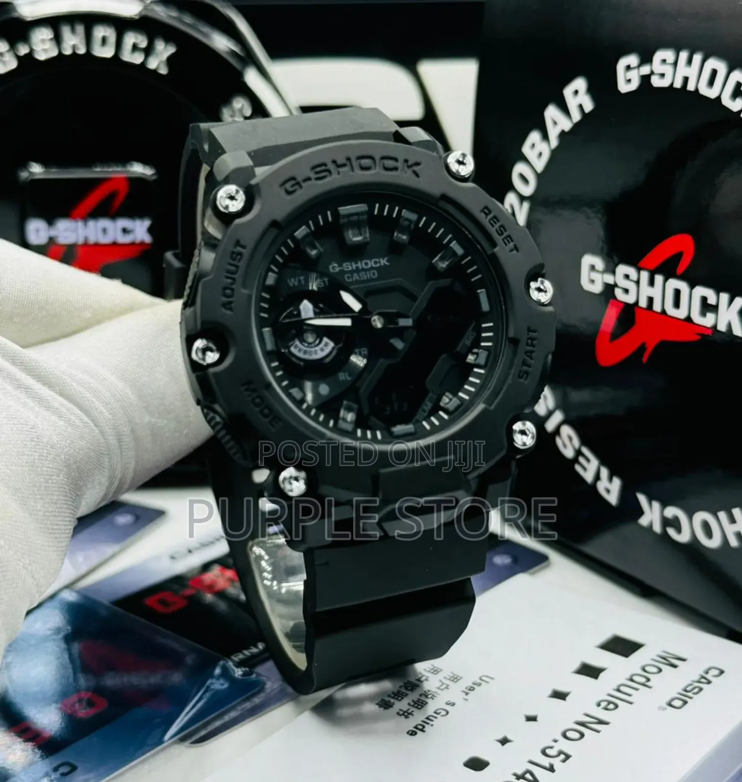 Gshock GMT Dual Time Display Watch