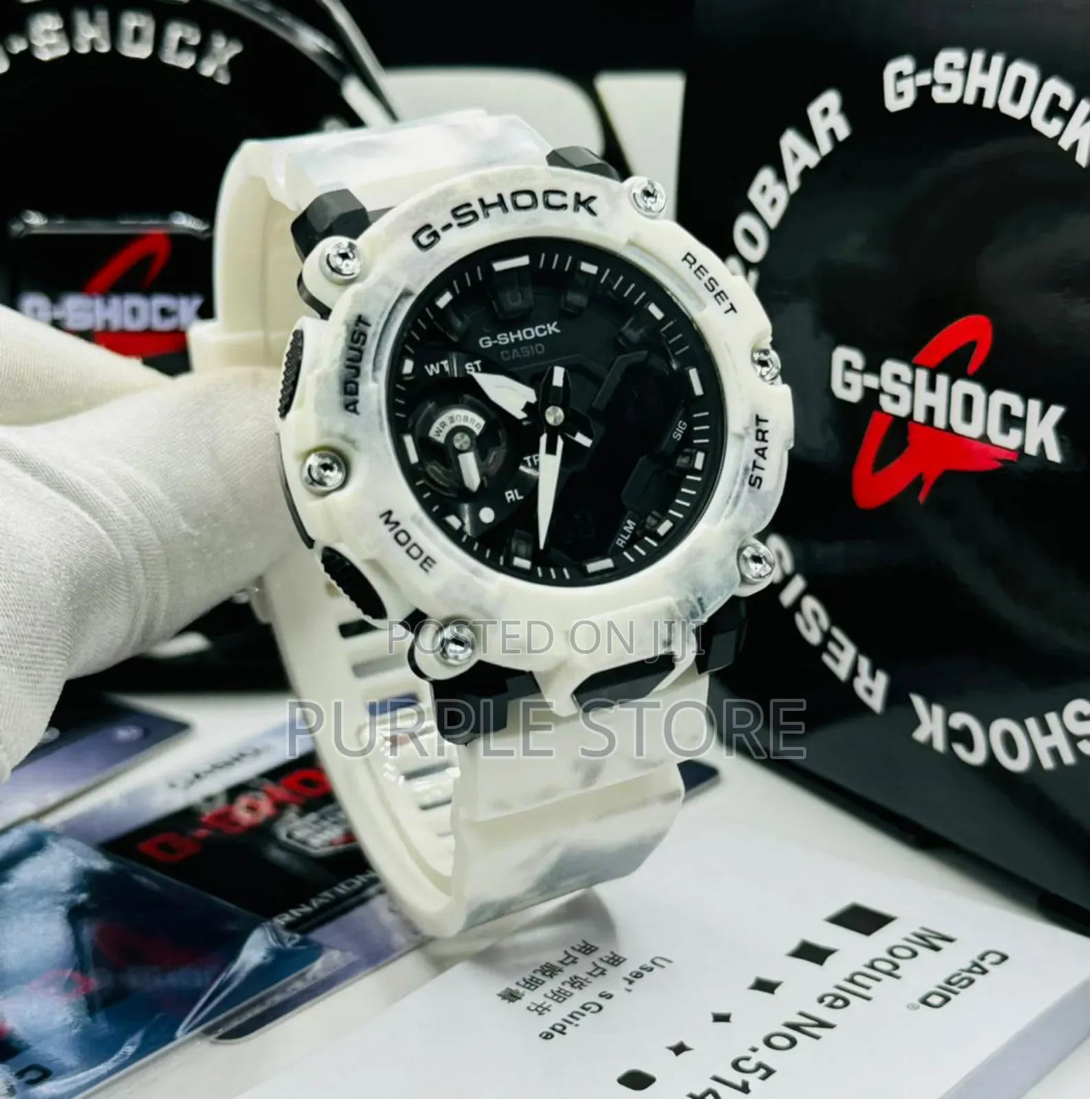 Gshock GMT Dual Time Display Watch