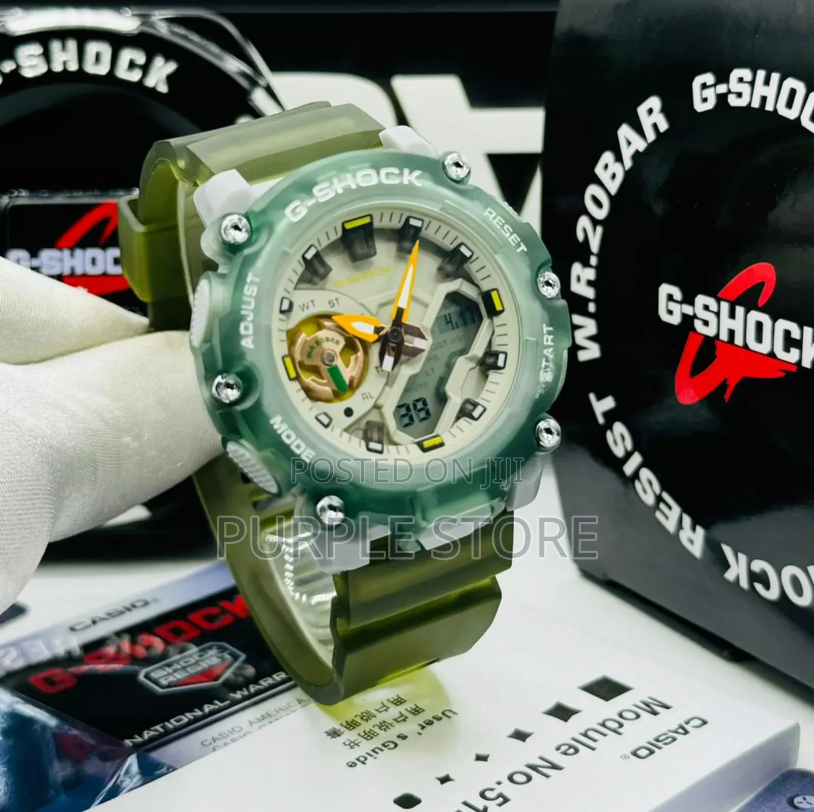 Gshock GMT Dual Time Display Watch