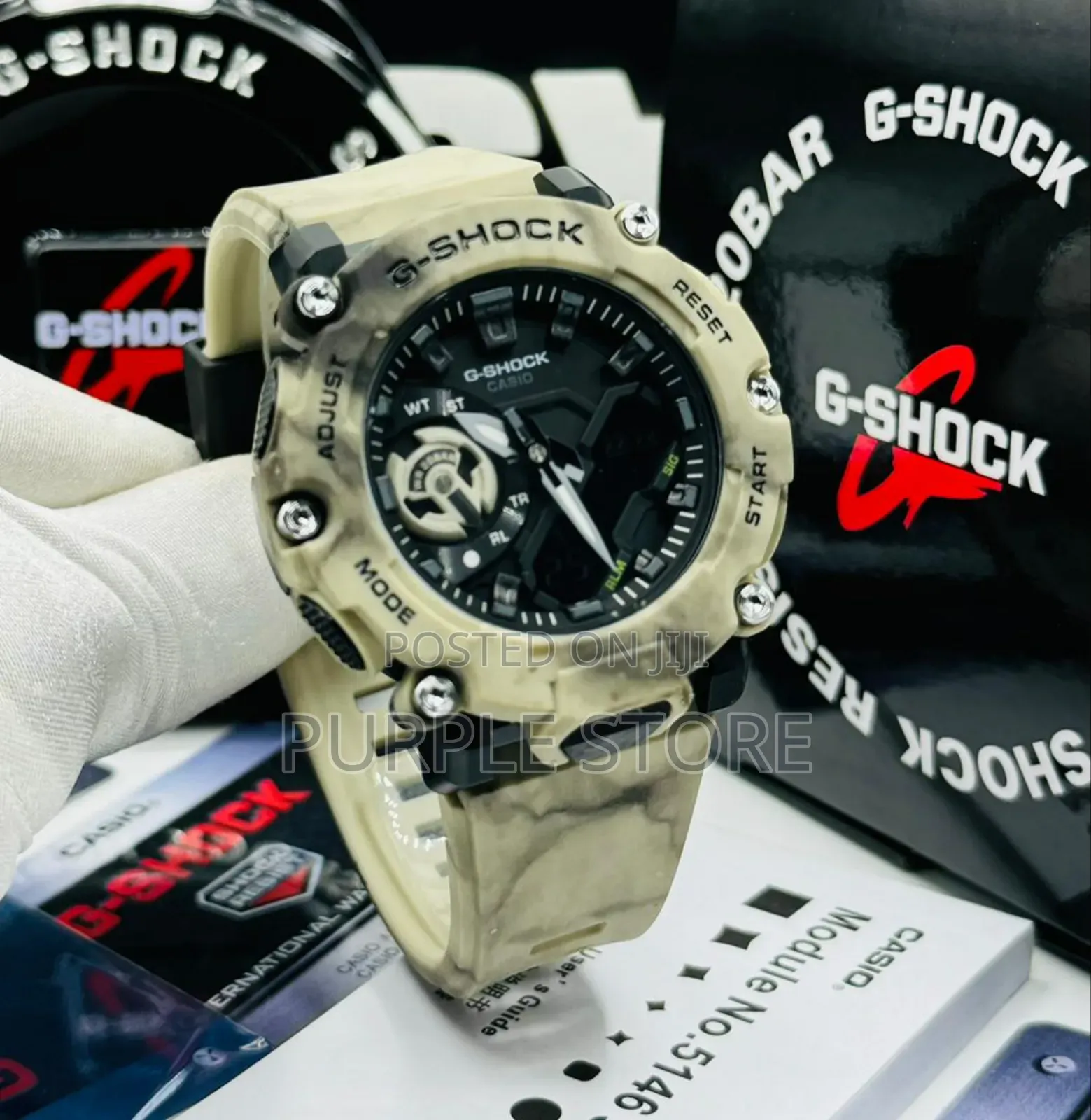 Gshock GMT Dual Time Display Watch