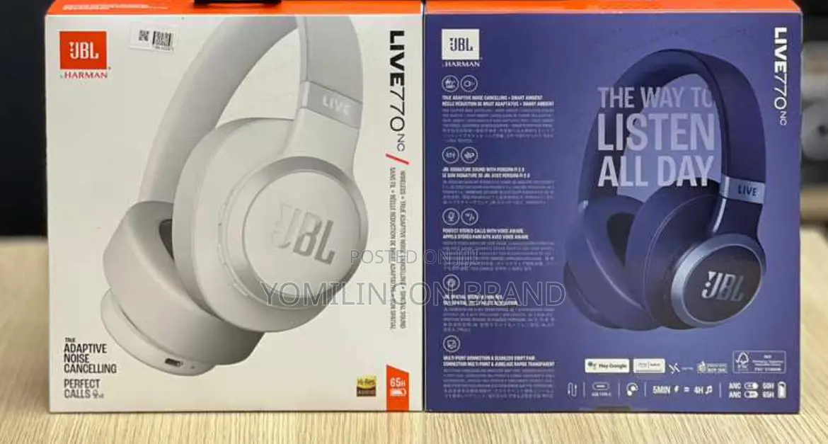 JBL Tune 720BT - Wireless Over-Ear Headphones.
