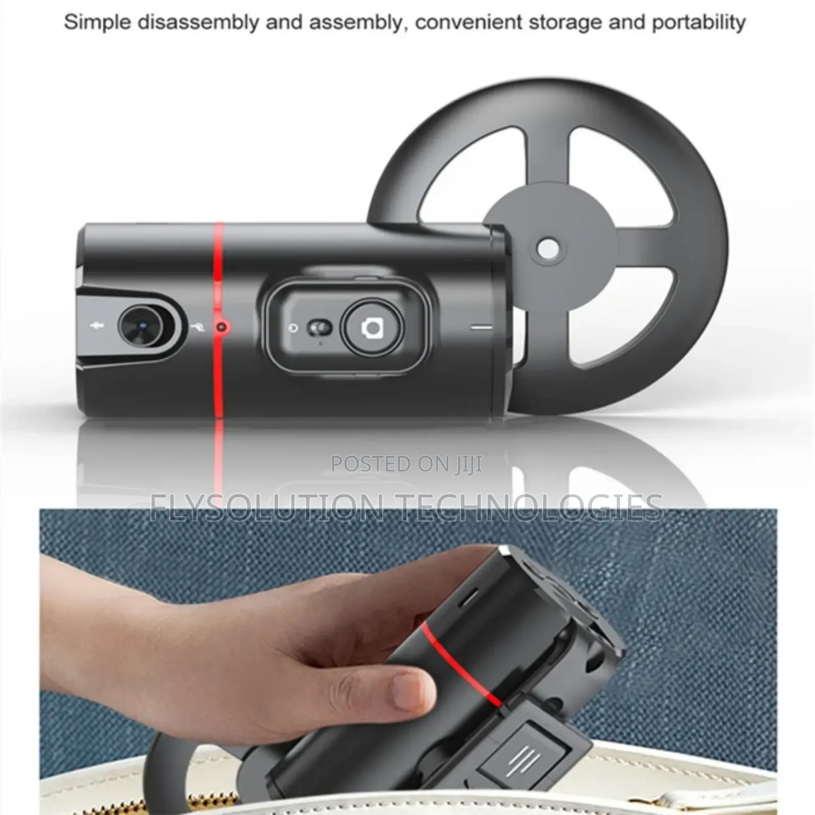 360° Auto Face Tracking Selfie Robot Tripod Stand + Remote
