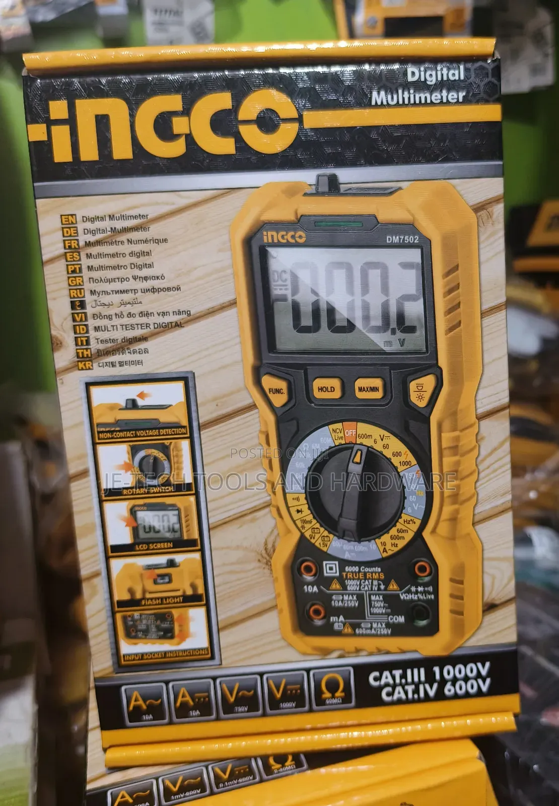Ingco Digital Multimeter Tester