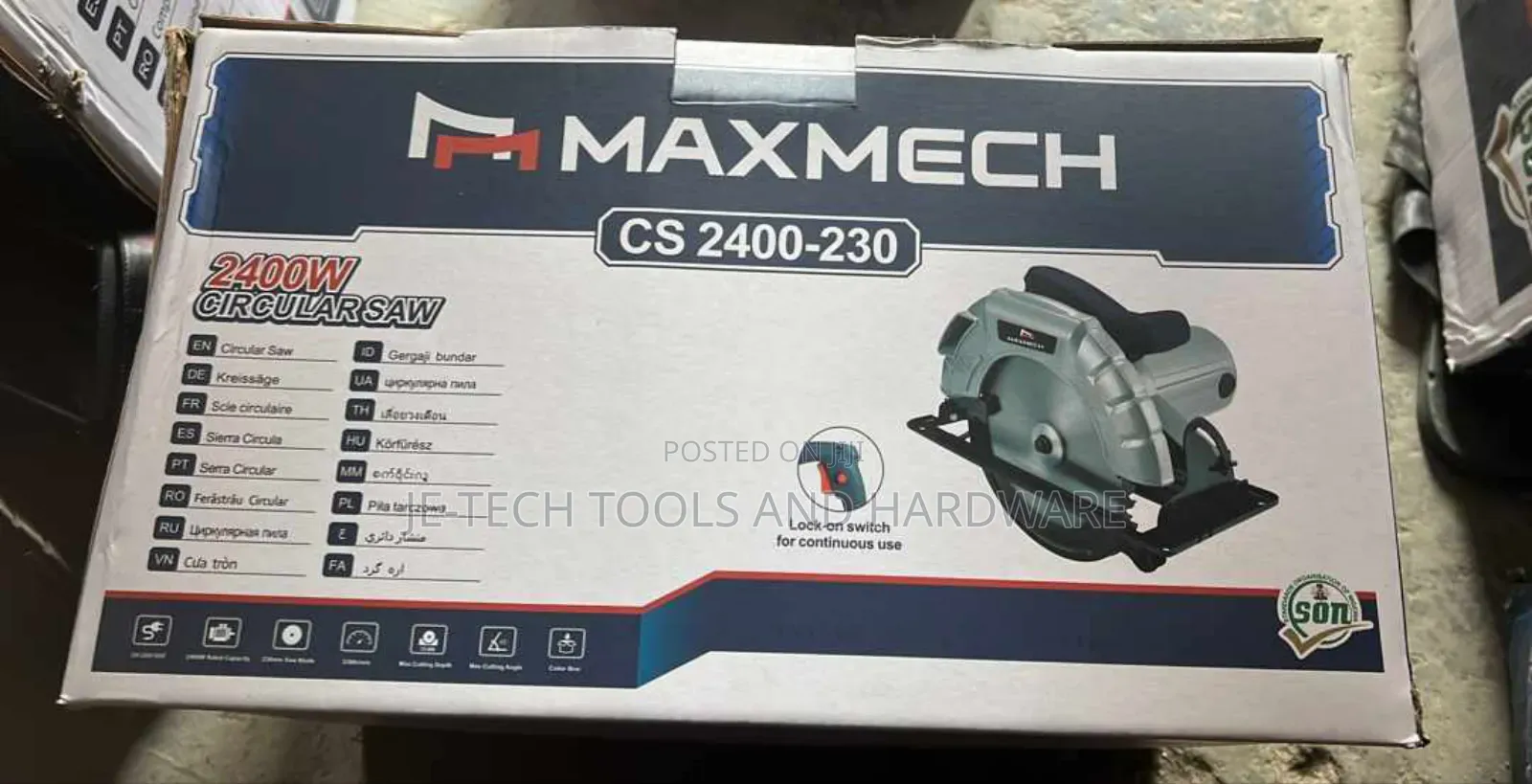Maxmech Circular Saw Machine 2400w - 9"
